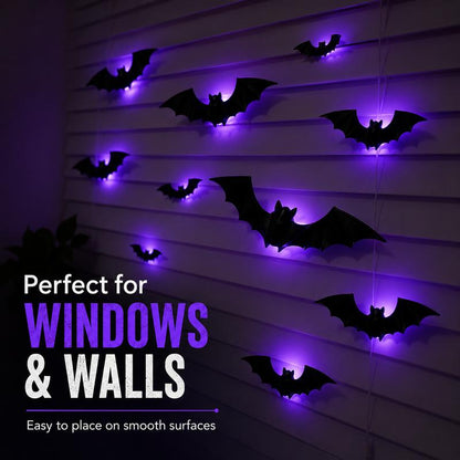 3D LED Bat Decoration 🦇